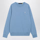 Polo Ralph Lauren Light Blue Cotton Crewneck Sweatshirt
