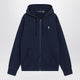 Polo Ralph Lauren Navy Blue Cotton Zipup Sweatshirt