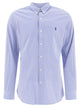 Polo Ralph Lauren Blue Cotton Elastane Shirt