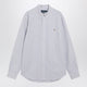 Polo Ralph Lauren Light Blue/White Striped Oxford Custom-Fit Shirt