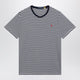 Polo Ralph Lauren White/Navy Striped Custom Slimfit Tshirt