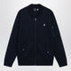 Polo Ralph Lauren Navy Blue Zipup Cottonblend Sweatshirt