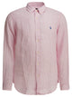 Polo Ralph Lauren Pink Linen Shirt