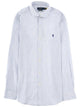 Polo Ralph Lauren Blue Linen-Cotton Shirt