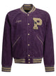 Polo Ralph Lauren Velvet Bomber Jacket With Logo