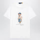 Polo Ralph Lauren White Polo Bear Custom Slim-Fit T-Shirt