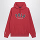 Polo Ralph Lauren Red Hoodie With Embroidered Logo