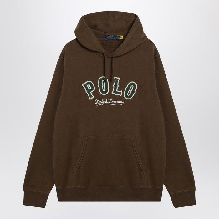 Polo Ralph Lauren Brown Hoodie With Logo