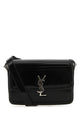 Saint Laurent Black Leather Solferino Medium Crossbody Bag