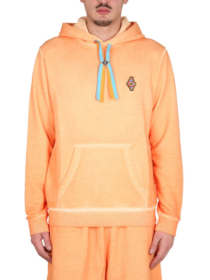 Marcelo Burlon County Of Milan Sunset Cross Regular Sweatshirt