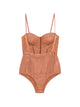 Zimmermann Zimmermann Ribbon-Trim Corset Bodysuit