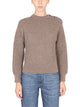 Bottega Veneta Alpaca Knit With Chevron Pattern