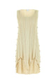Bottega Veneta Gold Polyester Blend Dress