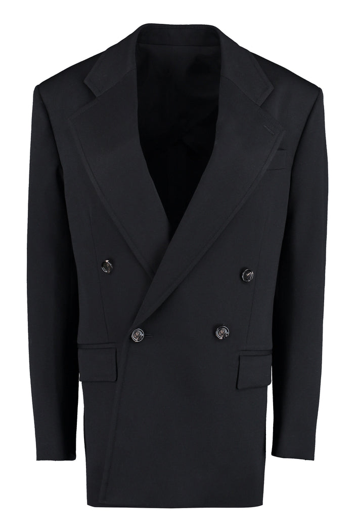 Bottega Veneta Double-Breasted Wool Blazer