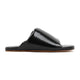 Bottega Veneta Black Nappa Leather Cushion Sandals