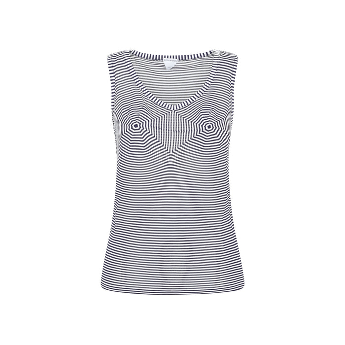Bottega Veneta Embroidered Viscose Tank Top