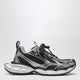 Balenciaga 3Xl Sneakers In Black And Silver With Glitter