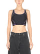 Versace Jeans Couture Crop Top With Logo Band