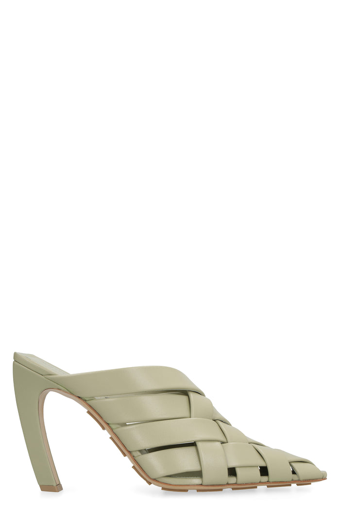 Bottega Veneta Alfie Leather Mules