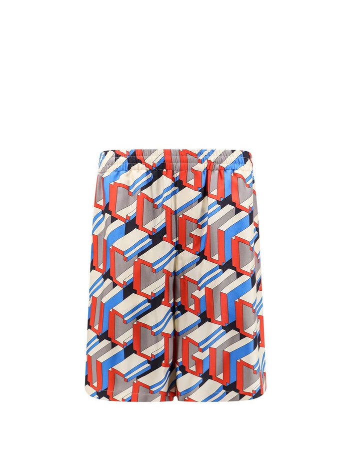 Gucci Gucci Pixel Printed Shorts