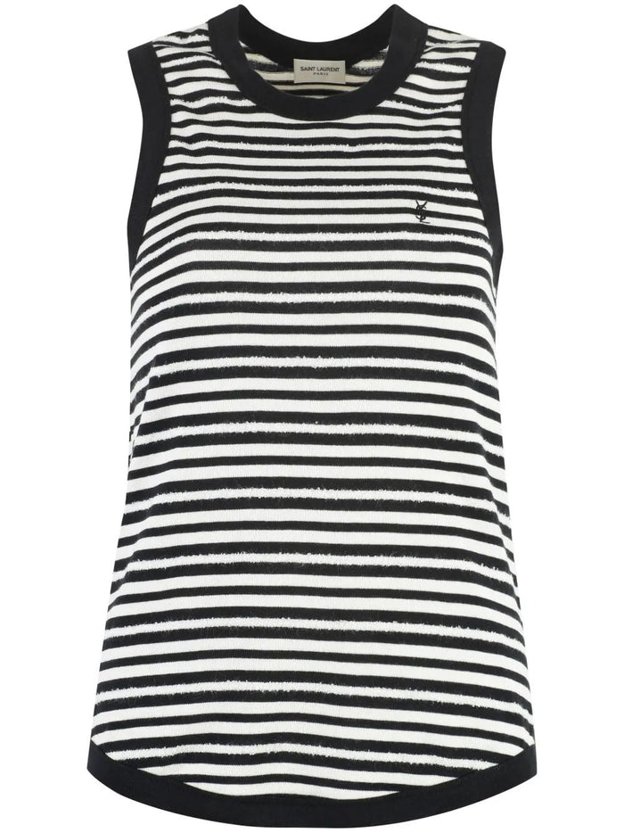 Saint Laurent Tank Top Bord Cote