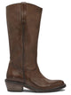 Moma Brown Leather Boots