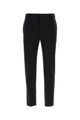 Alexander Mcqueen Black Cotton Pant