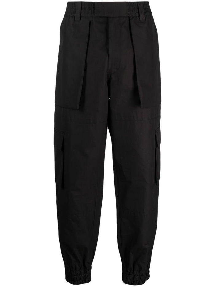 Alexander Mcqueen Organic Cotton Cargo Trousers