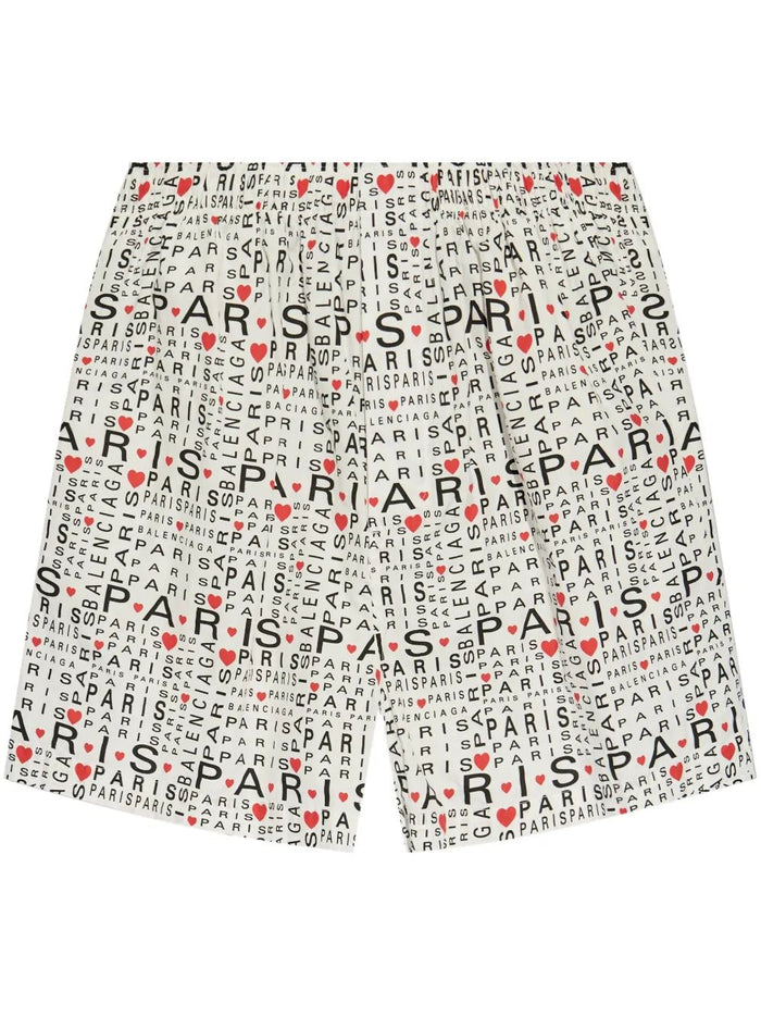 Balenciaga Pyjama Shorts