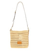 Etro Perforated Raffia Shoulder Bag
