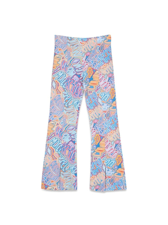 Marcelo Burlon County Of Milan Flare Split Cuffs Trousers