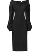 Bottega Veneta Black Viscose Dress