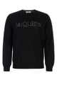 Alexander Mcqueen Black Wool Sweater