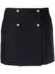 Alexander Mcqueen Wool Mini Skirt