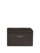 Saint Laurent Saint Laurent Paris Open Card Case In Two-Tone Smooth Leather