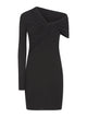 Saint Laurent Viscose Mini Dress