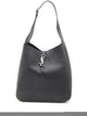 Saint Laurent Black Leather Le 5 Ã 7 Shoulder Bag