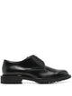 Saint Laurent Classic Saint Laurent Army Derby Shoes In Black Are Crafted In Italy From 100% Smooth Calfskin Leather And Feature A Rounded Toe With A Chunky Rubber Lug Sole
