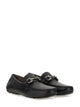 Ferragamo Black Calf Loafers