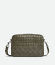 Bottega Veneta Ave Taur Ave Cypress Silver Leather Bag