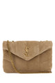 Saint Laurent Clear Beige Calf Leather Mono Mini Bag