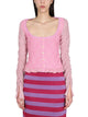 Cormio Cardigan With Ruffled Sleeve