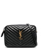 Saint Laurent Black Leather Crossbody Bag