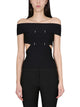 Alexander Mcqueen Top With Cut-Out Details