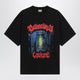 Balenciaga Salon De Couture Cotton Jersey T-Shirt In Black
