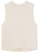 Saint Laurent Cream Silk Top.