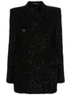 Balenciaga Double-Breasted Boucle Blazer