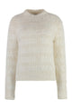 Balenciaga Ivory Wool Blend Sweater