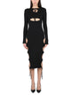 Andreadamo Dress With Cut-Out Details