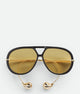 Bottega Veneta Aviator Drop Sunglasses